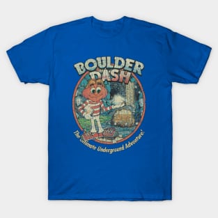 Boulder Dash Ultimate Underground Adventure 1984 T-Shirt